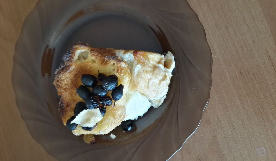 Рецепт английского хлебного пудинга