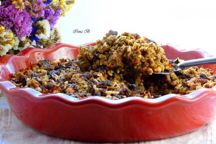 Баклажановый крамбл