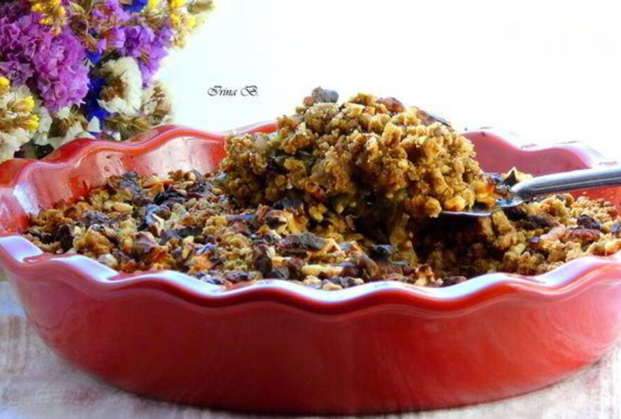 Баклажановый крамбл