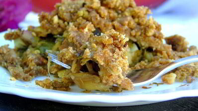 баклажановый крамбл