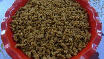 баклажановый крамбл