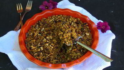 баклажановый крамбл