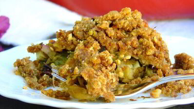 баклажановый крамбл