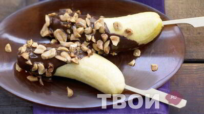 бананы в шоколаде