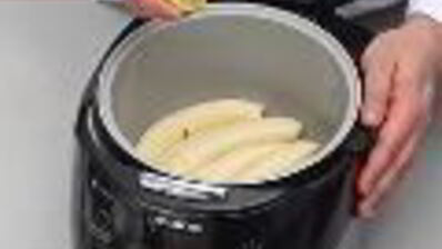 бананы, запеченные с творогом в мультиварке