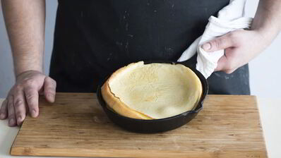 блин-пудинг в голландском стиле