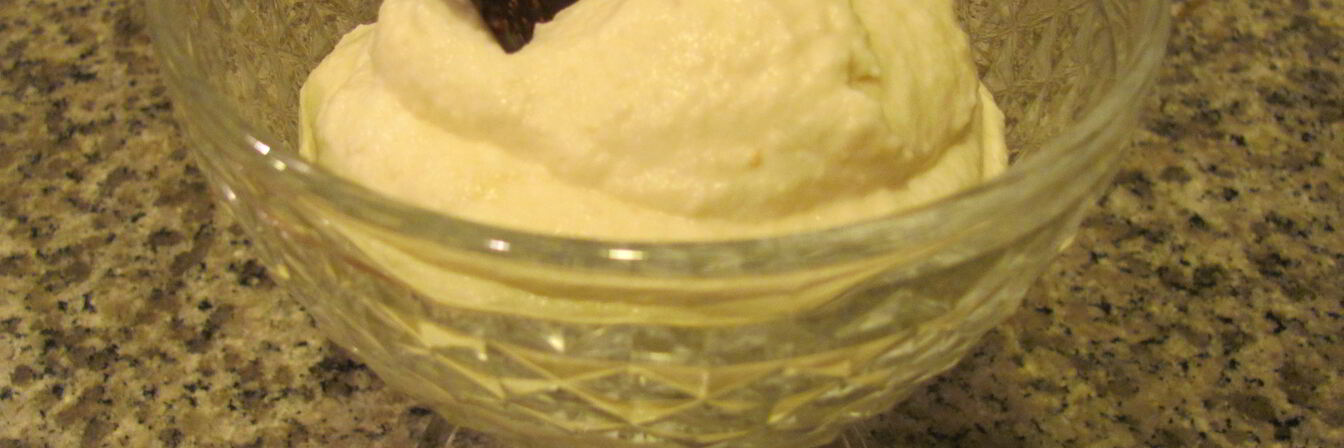 Десерт Самбука из печеных яблок