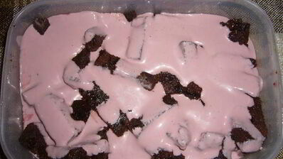 десерт вишневый шоко