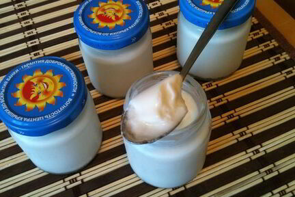 Домашний йогурт в мультиварке