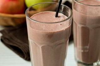 Клубнично-шоколадный шейк