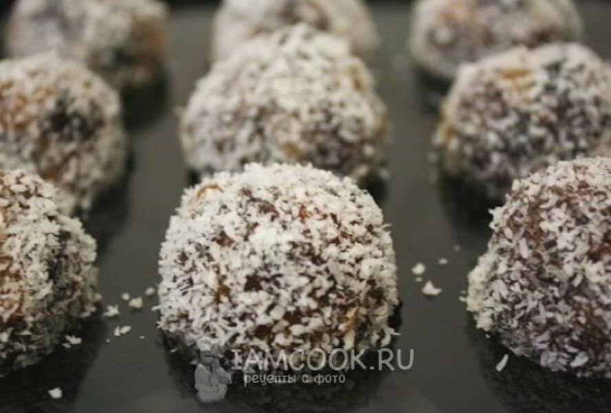 Домашние конфеты из сухофруктов