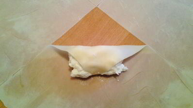 хрустяшки из теста брик мешочки, конфеты, сигары