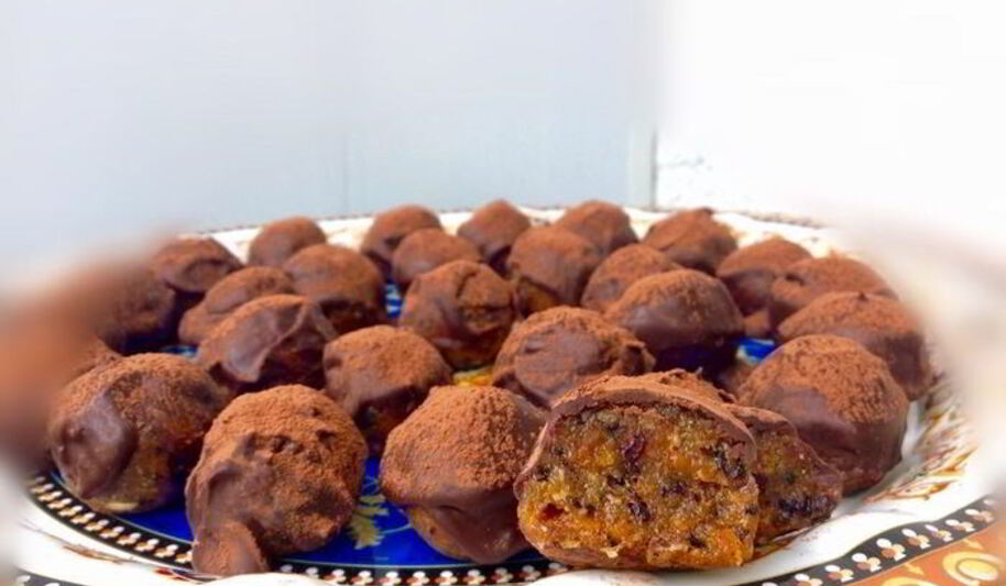 Рецепт конфет с сухофруктами и орехами