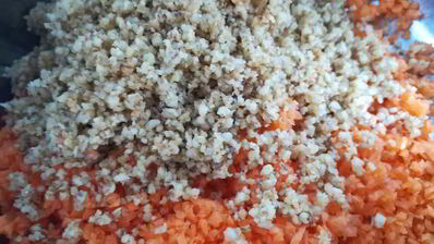 сыроедческие конфеты из моркови, сухофруктов и орехов