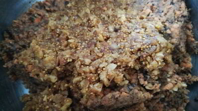 сыроедческие конфеты из моркови, сухофруктов и орехов