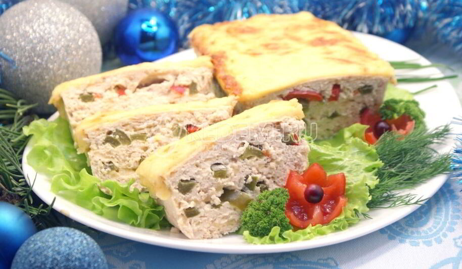 Рецепт террина новогоднее конфетти