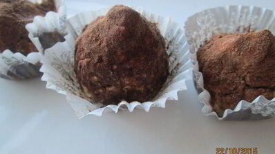 творожные конфеты с тыквой и хурмой