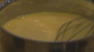 баварский крем с ягодным соусом