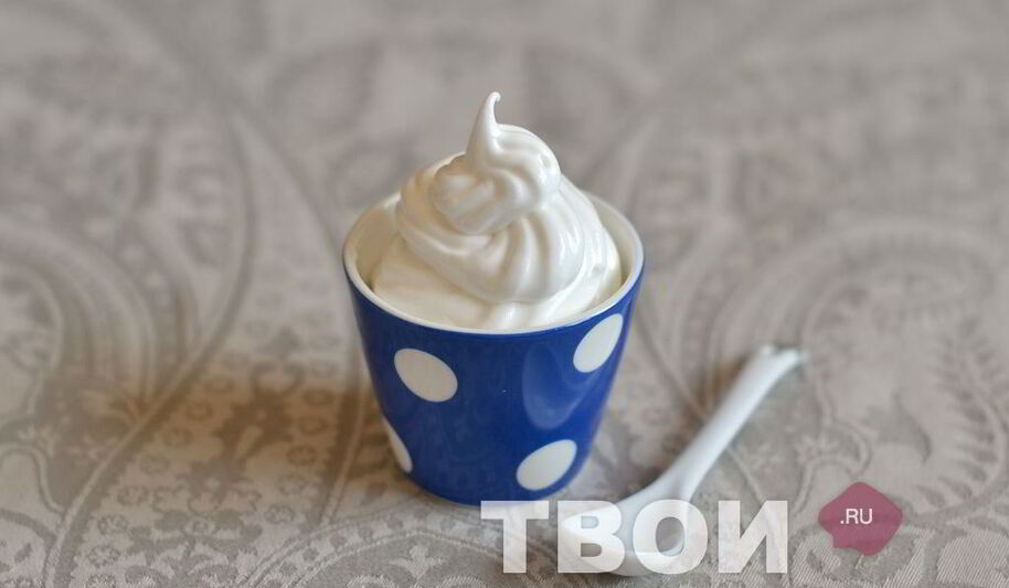 Рецепт белкового крема