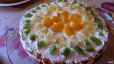 бисквитно-кремовый торт