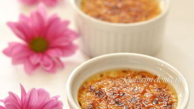 десерт крем-брюле