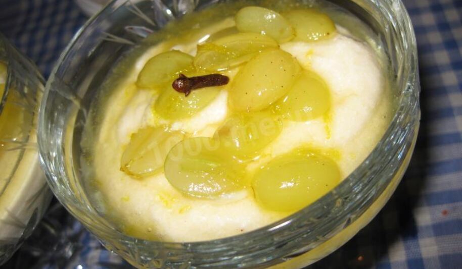 Рецепт десерта с маскарпоне грушевый крем