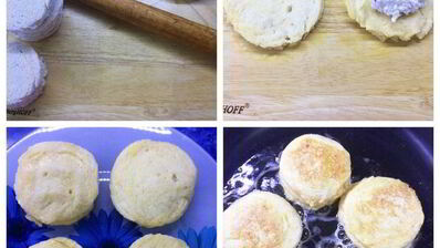 хлебные равиоли в курином креме