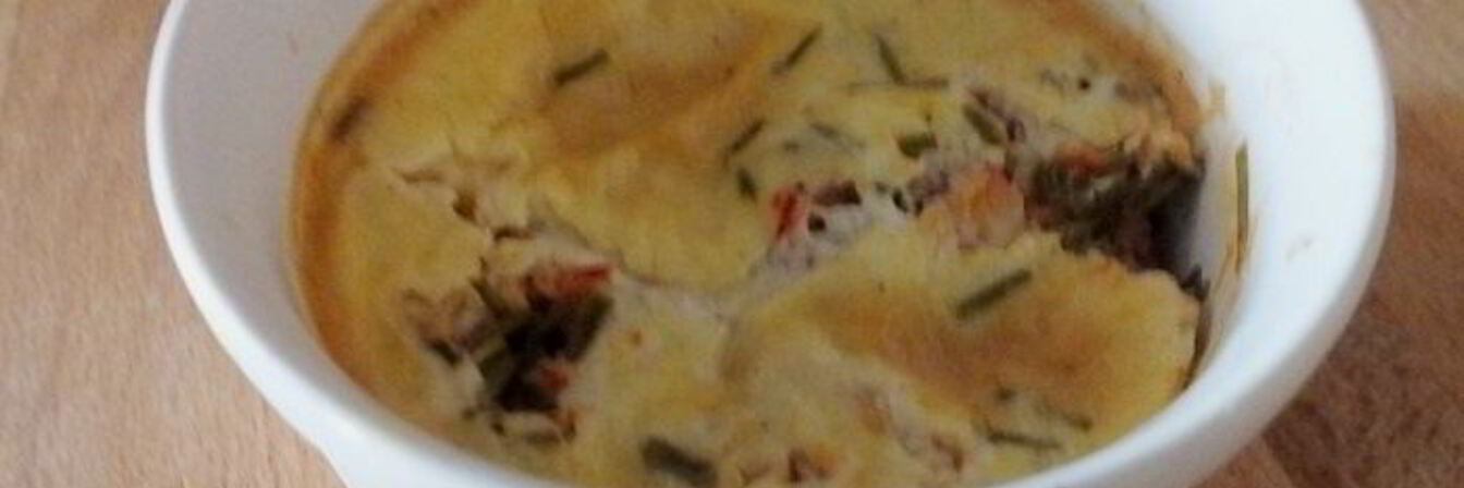 Крабовое крем-брюле