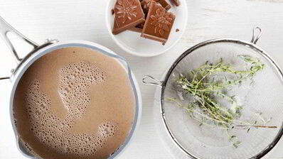 крем из молочного шоколада