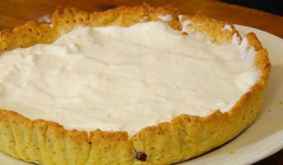 Рецепт кростаты с йогуртовыма кремома