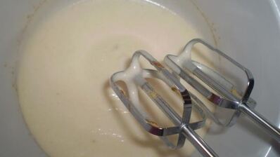 легкий бисквит с апельсиново-творожным кремом