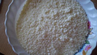 легкий бисквит с апельсиново-творожным кремом