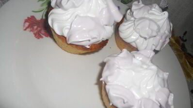 песочные корзиночки с белковым кремом по госту