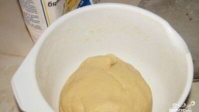 песочные корзиночки с белковым кремом