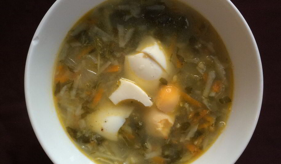 Рецепт щавелевых крем-щи