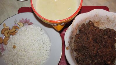 шарики с кешью и заварным кремом гигантелло