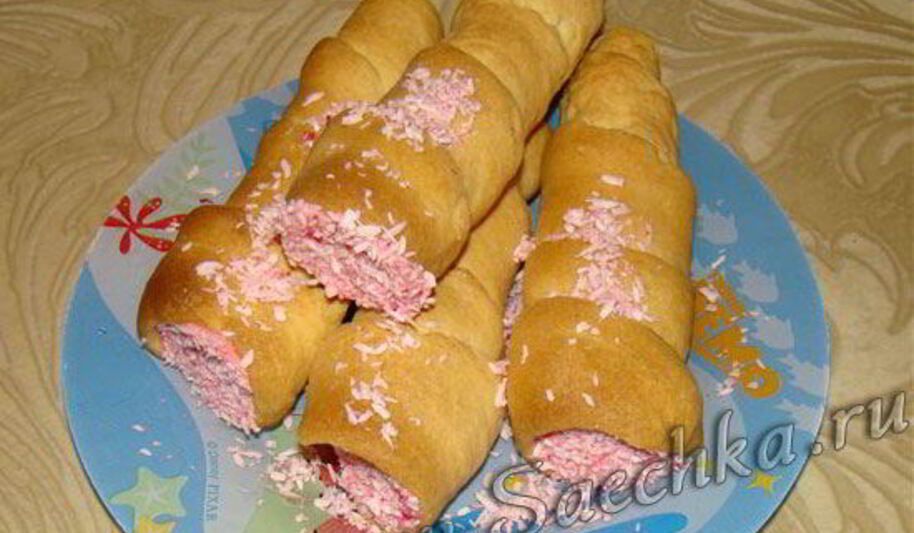 Рецепт трубочек с кремом