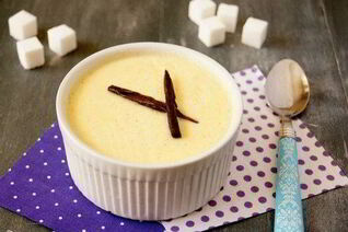 Универсальный заварной крем с ванилью