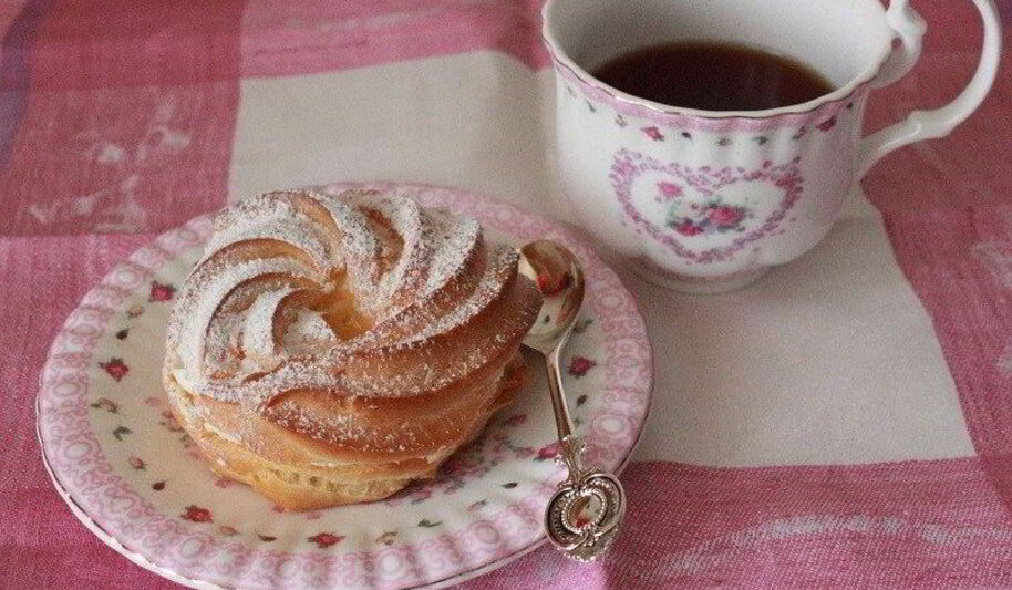 Рецепт заварных колец со сливочныма кремома