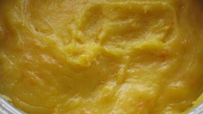 заварные пончики с апельсиновым кремом