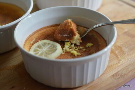 Лимонный пудинг