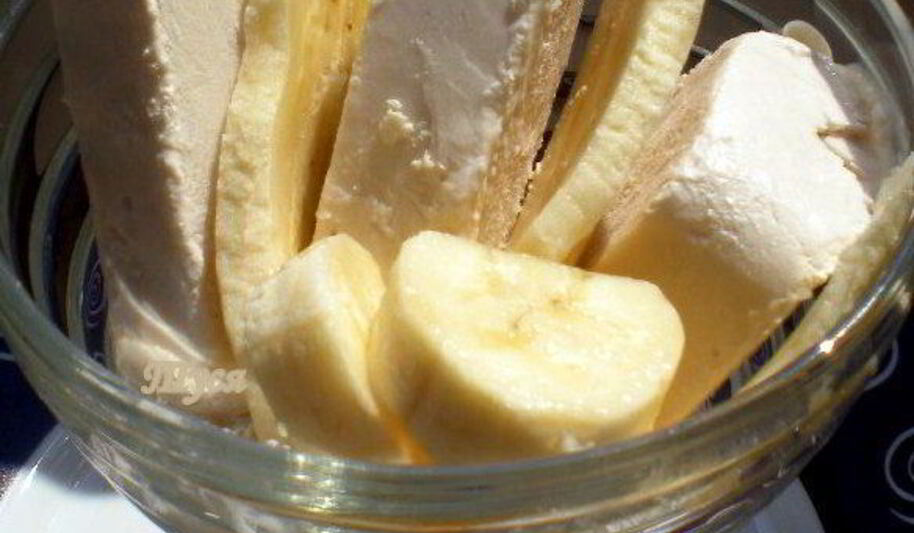 Рецепт бананового мороженого