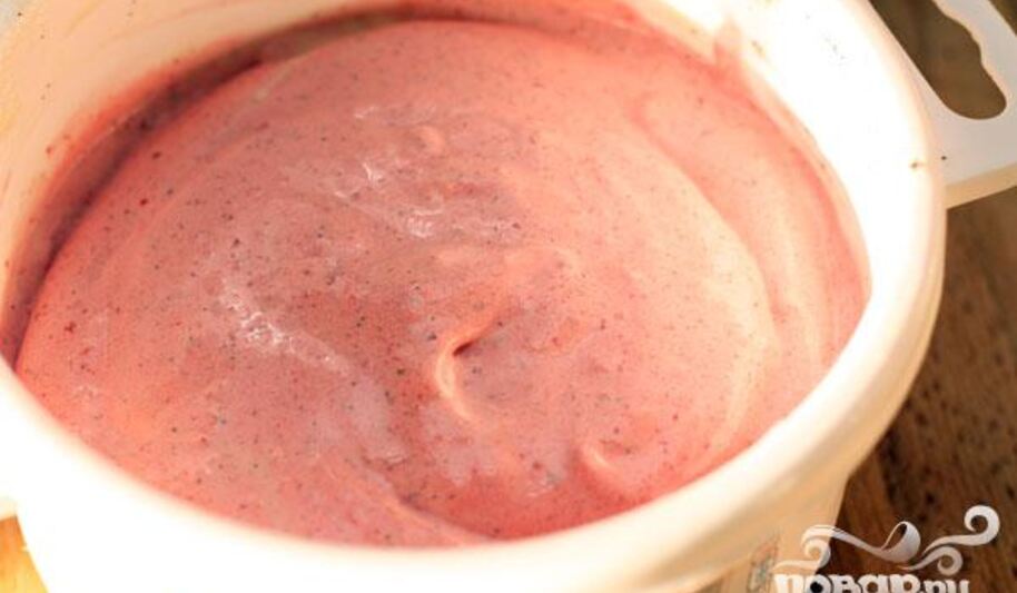 Рецепт десерта клубничное мороженое