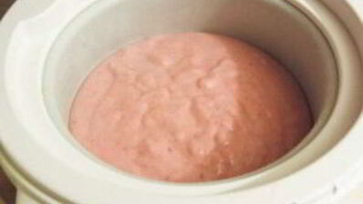 домашнее клубничное мороженое