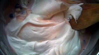 йогуртовое мороженое с вишней