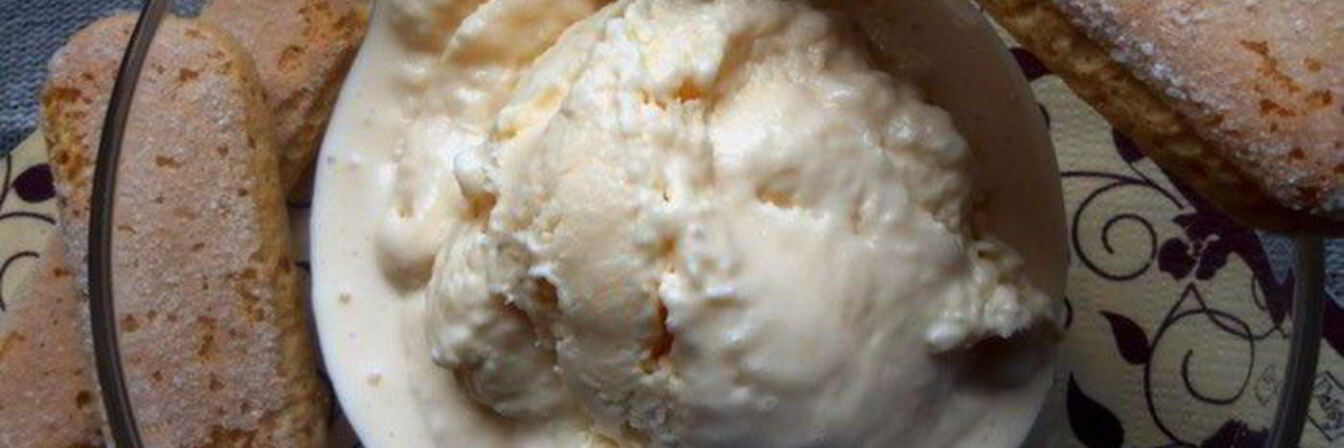 Итальянское сливочное мороженое