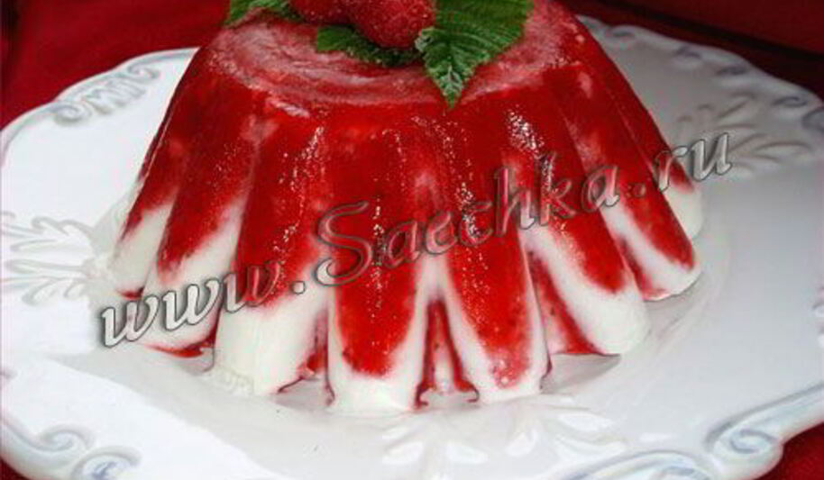 Рецепт клубнично-творожного мороженого