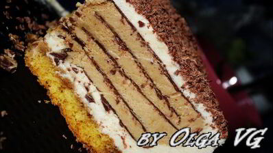 мильфей — торт-мороженое с кофе и шоколадом