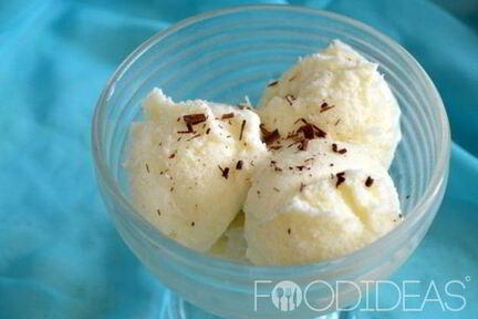 Молочное мороженое