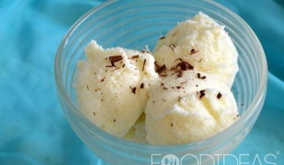 Рецепт молочного мороженого